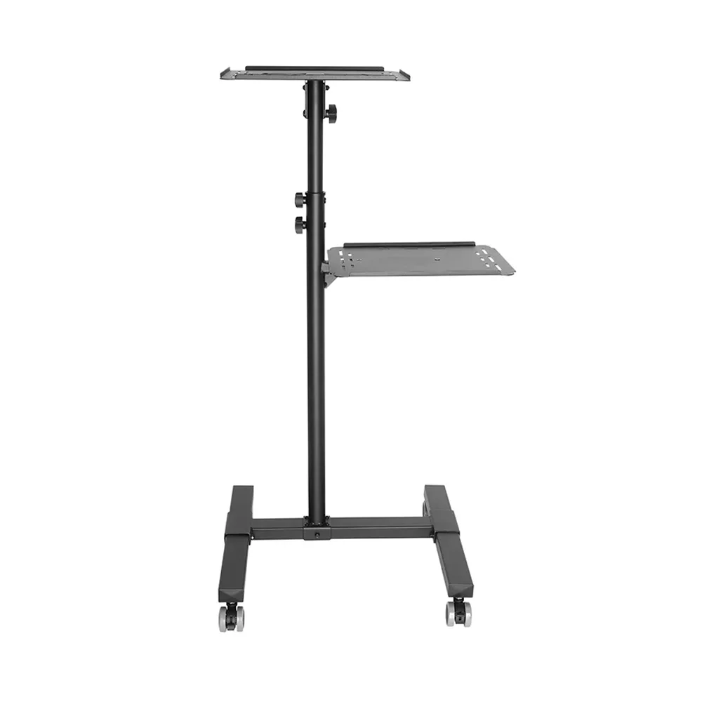 Steel Adjustable Projector & Laptop Trolley
